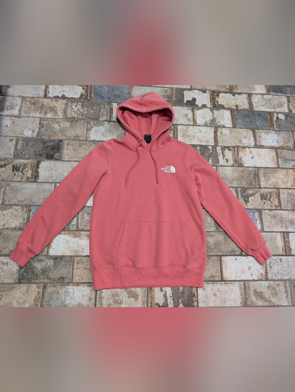 The North Face Pink Box NSE Pullover Fleece Hoodie - Women's Size Small